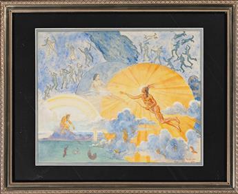 CHARLES R. KNIGHT Sun God—Moon Goddess.